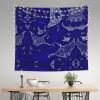 FRESQA Manta Ray And Fish Unique Design Printed Tapestry,Decorative Tapestry For Bedroom Living Room Dorm (60 X 51 In) view 4