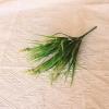 alyptus Outdoor Artificial Flowers 12 Bundles Plastic Plants Faux White Flower Fake Monkey Grass for Planters Dcor Outside (White) view 4