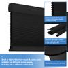Boolegon Blackout Cellular Shades Cordless Honeycomb Shades for Windows Pull Down Honeycomb Blinds Sliding Door Office Living Room Blinds of Bedroom.Black.55 W x 56" H view 3