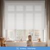 Boolegon Blackout Cellular Shades Cordless Honeycomb Shades for Windows Pull Down Honeycomb Blinds Sliding Door Office Living Room Blinds of Bedroom.Black.55 W x 56" H view 4