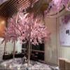 ESRADA Fake Cherry Blossom Fake Tree, Weeping Cherry Tree, Cherry Blossom Tree, Artificial Cherry Blossom Tree, Artificial Trees for Home Office Party Wedding 4ft Tall/1.2m view 3