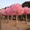 ESRADA Fake Cherry Blossom Fake Tree, Weeping Cherry Tree, Cherry Blossom Tree, Artificial Cherry Blossom Tree, Artificial Trees for Home Office Party Wedding 4ft Tall/1.2m view 4