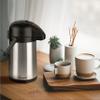 (64 Oz + 102 Oz) Airpot Coffee Dispenser with Pump, Insulated Thermal Coffee Carafe - Stainless Steel Hot Beverage Dispenser - Thermos Urn for Hot/Cold Water, Drink Dispenser for Parties view 4