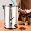 Commercial Grade Stainless Steel 12L Coffee Urn with Plastic Filter,1KW Coffee Maker Hot Water Pot,Electric Beverage Dispenser for Home & Party & Office & Wedding (12L) view 2