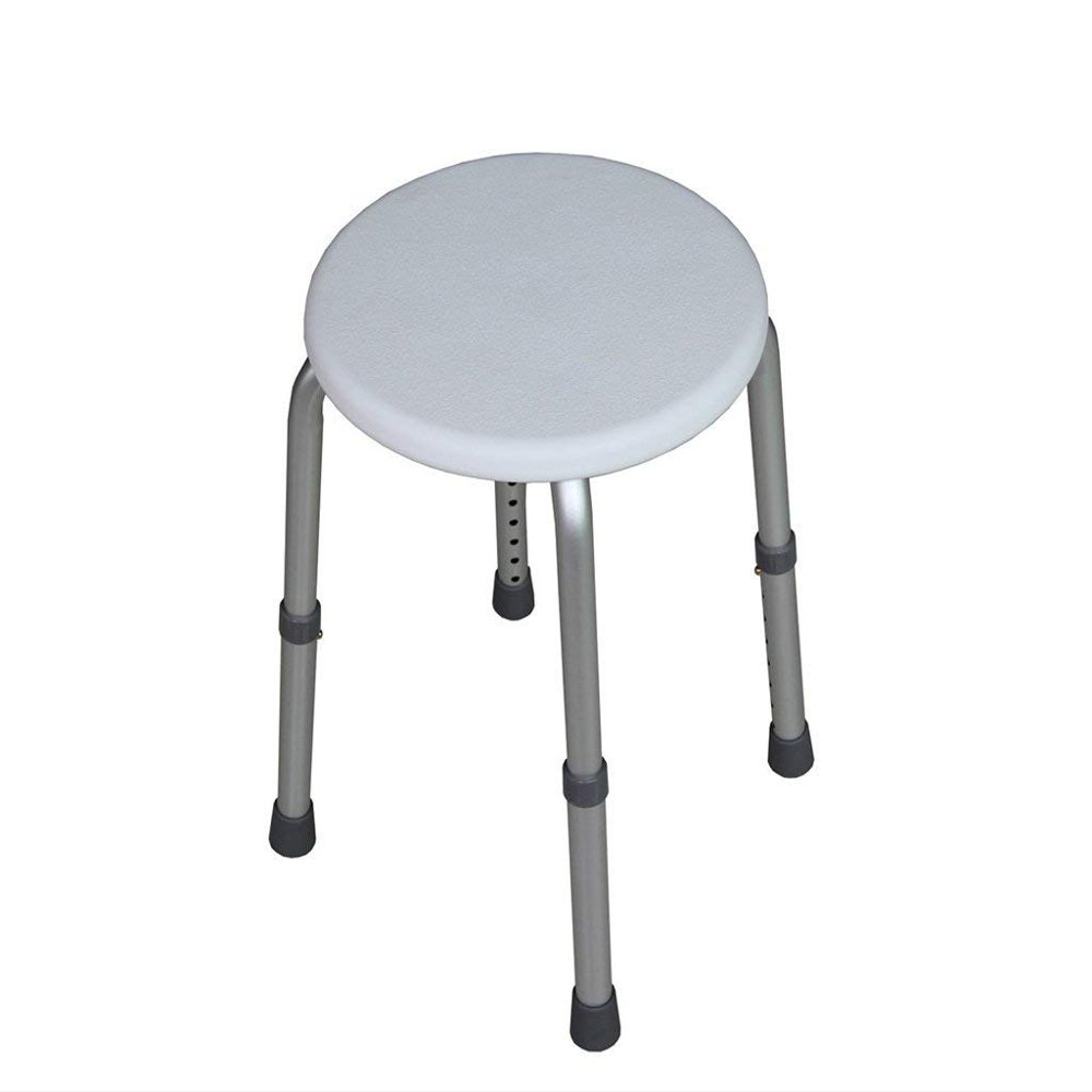 Bath Stools,Shower Stool Elderly Bathroom Shower Chair Aluminum Bathroom Shower Personal Bath Stool
