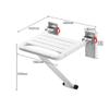 Bath Stools,Wall-Mounted Drop-Leaf Stool Foldable Shower Seating Chair, Folding Bath Seat Wall Seat Wall Chair in Helping The Elderly view 2