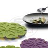 4 Pcs Silicone Trivet Pot Mat, Silicone Pot Holders for Hot Pan and Pot Pads. Heat Resistant Counter Mats for Tables Placemats,Countertops, Spoon Rest and Coasters view 4