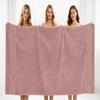 DAN RIVER 2 Pack Luxury Bath Sheets 35x70, 600 GSM, Soft & Quick Dry 100% Ring Spun Cotton Towels Ideal for Hotels, Spas, Gyms & Salons Extra Large, Dusty Rose view 4