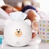 Firlar Multifunctional Tissue Box Holder Cover,Household Cartoon Bear Storage Organizer Facial Tissue Paper Holder Decorative for Home Office Desk(White) view 3