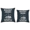 Bushcraft Gifts for Men and Women Wilderness Survival Bushcraft Throw Pillow, 18x18, Multicolor view 3
