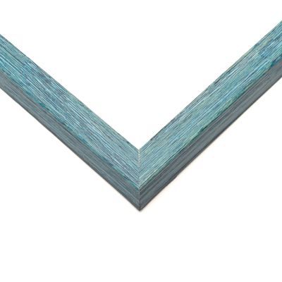 10x11 Shadow Box Frame Blue | 1.125 Inches Deep Real Wood Rustic Shadowbox Display Frame | UV Resistant Acrylic Front, Acid Free Backing, and Hanging Hardware | Jaylee Picture Frame Style