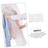 2pcs Garment Rack Cover Peva Clothes Hanging Cover for Closet Storage Transparent Wardrobe Easy to Install for Bedroom and Suit Racks view 2
