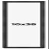 10x38 Shadow Box Frame Grey Charcoal Black | 0.875 Inches Deep | Solid Wood Shadowbox Display Frame | UV Resistant Acrylic Plexiglass, Acid Free Backing and Hanging Hardware | Brenner Frame Style view 1