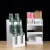 Coffee Station Organizer Set, Acrylic Coffee Bar Organizer For Counter, Coffee Condiment And Cup Storage Organizer view 3