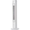 ZUMAHA Quiet 60 Oscillating Tower Fan, 3 Speed Setting Cooling Fan for Home and Office, Floor Bladeless Fan with Remote, White Indoor view 1