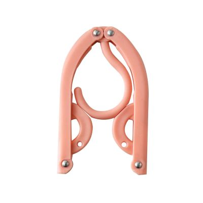 Estink 3 Fold Design Folding Hanger, Proof Portable Colored Hangers for Household Travelling Hotel ()