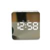 HASMI Display Clock Mini Led Alarm Clock Digital Child Electronic Alarm Clocks Screen Mirror Temperature Clock with Snooze Function Desk Clock, Red White Digital Clocks (Color : 2) view 2