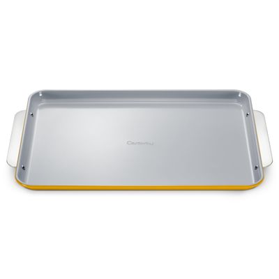 Caraway Non-Stick Ceramic Baking Sheet - Naturally Slick Ceramic Coating - Non-Toxic, PTFE & PFOA Free - Perfect for Baking, Roasting, and More - Large (18" x 13") - Marigold