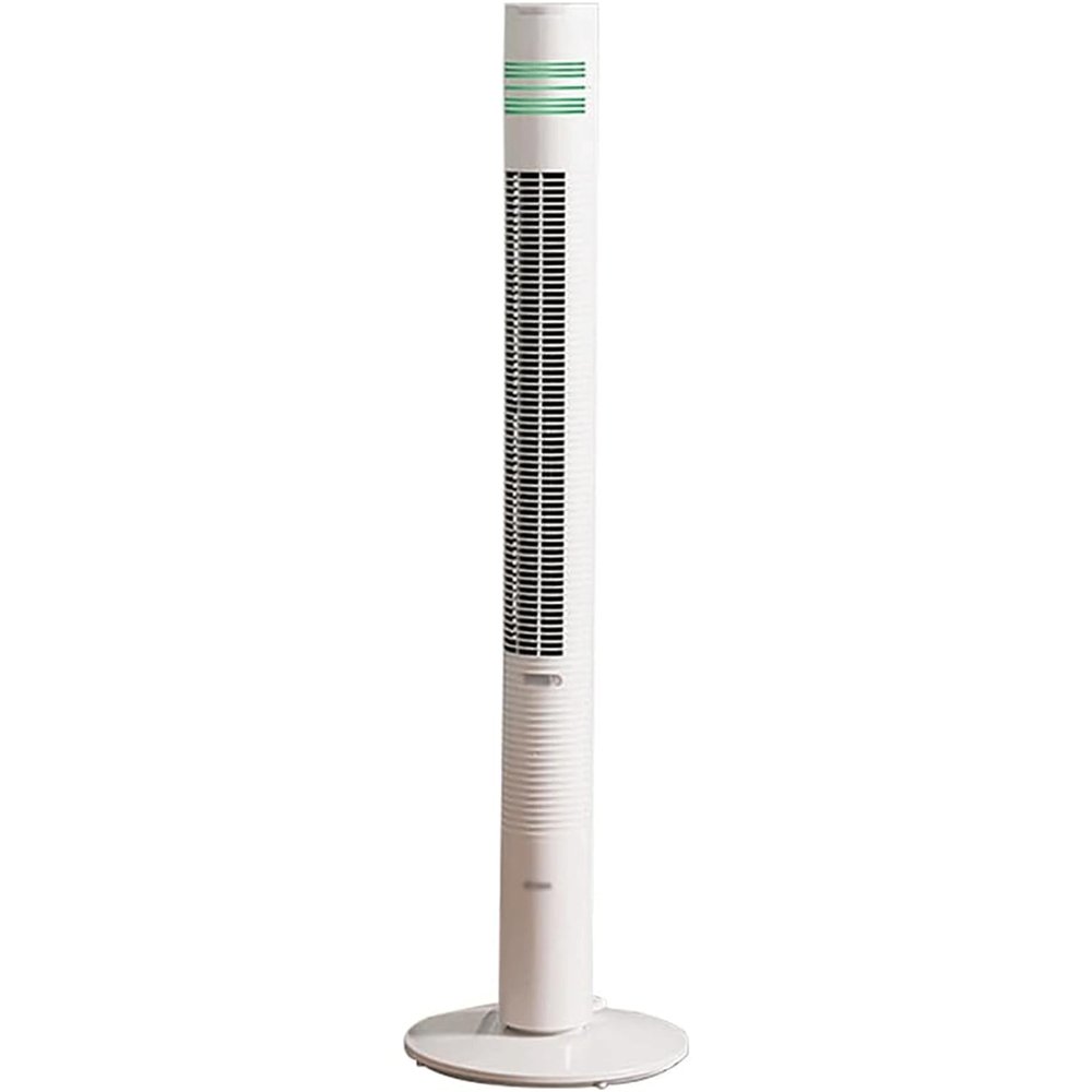 ZUMAHA Quiet 3 Speed Setting Tower Fan, 7H Timer, Air Purification Floor Bladeless Fan, Cooling Fan for Home with Children/Pets/Elders Indoor