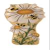 Blue Sky Clayworks Great Flower and Bustling Honey Bee Spoon Rest view 1