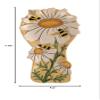 Blue Sky Clayworks Great Flower and Bustling Honey Bee Spoon Rest view 2