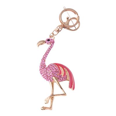 KESYOO bracelet flamingo party favors flamingo keychain backpack purse for women flamingo key chain keychain flamingo party supplies girl lip gloss Miss charm