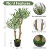 3Ft Tall Artificial Agave Plants Fake Plants Large Yucca Elephantipes in Pots Agave Americana Artificial Tree for Home Office Dcor view 2