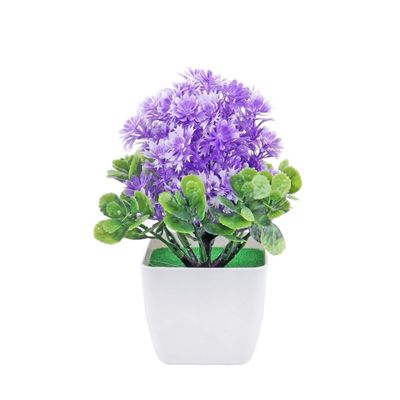 Simulation Tree Mini Artificial Plants Green Cactus Small Succulent Plastic Plants Fake Aloe Flower Potted Ornaments for Table Decoration Craft Artificial Plants (Color : Red)