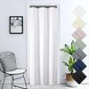 Aiyufeng Moga Stall Fabric Shower Curtain Waterproof, Soft & Lightweight Small Shower Curtain with Texture for Narrow Stall Size, Machine Washable, 36" Wx72 L, White view 1