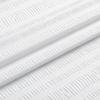 Aiyufeng Moga Stall Fabric Shower Curtain Waterproof, Soft & Lightweight Small Shower Curtain with Texture for Narrow Stall Size, Machine Washable, 36" Wx72 L, White view 4