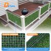 TANG 20"x20"-19PC Artificial Greenery Boxwood Panels Grass Wall Panel, Faux Privacy Fence Ivy Screens Backdrop Fake Hedge for Indoor Outdoor Wedding Dcor, Boxwood view 2