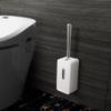 Toilet Brush and Holder Set, Toilet Brush Stainless Steel Toilet Brush Lavatory Wc Cleaning Home Bathroom Brush Holder Wall Mounted Bathroom Accessories Household Sets Bathroom Toilet Brush view 4