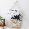 EXCEART Fruit Wall Basket Decor Hanging Storage Organizer Boho Style Fruit Holder for Kitchen view 4