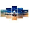A380 Civil Aviation Airplane Boy Birthday Gift Art Poster Canvas Wall Art Prints for Wall Decor Room Decor Bedroom Decor Gifts 8"x14"x2pcs,8"x18"x2pcs,8"x22"x1pcs Unframe-style view 1