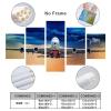 A380 Civil Aviation Airplane Boy Birthday Gift Art Poster Canvas Wall Art Prints for Wall Decor Room Decor Bedroom Decor Gifts 8"x14"x2pcs,8"x18"x2pcs,8"x22"x1pcs Unframe-style view 2