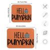Hello Pumpkin Orange Dish Drying Mat for Kitchen Fall Autumn Harvest Microfiber Drying Mats Absorbent Reversible Dish Pad Large Dish Draining Mat 18x24 inch view 3