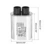 MECCANIXITY Microwave Capacitor Replacement High Voltage Oven Capacitor 2100VAC 0.85uf view 2