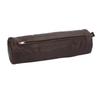 Azrah Traders Goat Leather Cushion Covers - Round Cervical Roll Cylinder Bolster Pillow Cover | Designed for Head, Neck & Legs - Ideal for Spine and Neck Support, 5x18 Inches - Brown Pack of 2 view 2