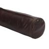 Azrah Traders Goat Leather Cushion Covers - Round Cervical Roll Cylinder Bolster Pillow Cover | Designed for Head, Neck & Legs - Ideal for Spine and Neck Support, 5x18 Inches - Brown Pack of 2 view 3