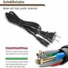 Xzrucst 2-Prong Extension Power Cord Cable Lead for Okin Lift Chair/Recliner Power Supply Transformer JLDP.10.001.000 JLDP.10001000 JLDP.10.001000 JLDP 10001.000 view 3