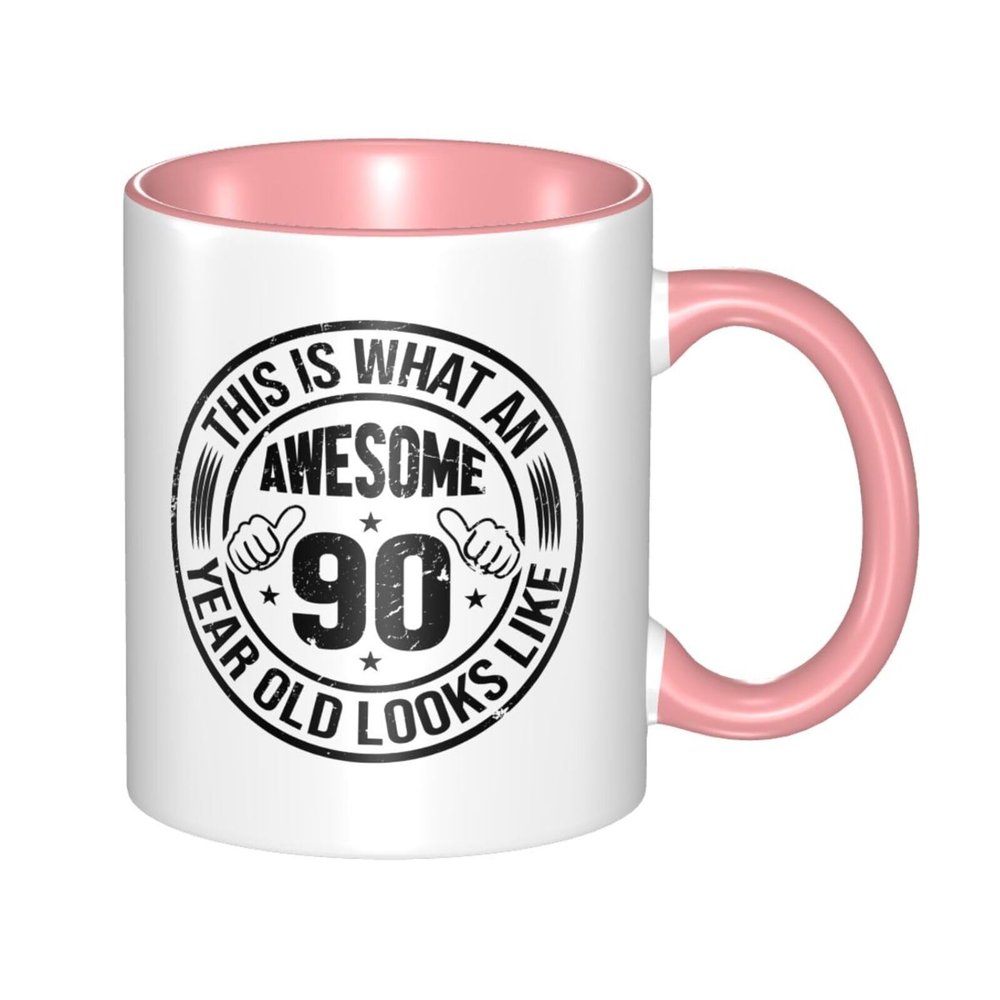 11 Oz It Took Me 90 Years To Look This Good Mug 90th Birthday Gifts For Women Men 90 Year Old Birthday Cup Gifts For 90 Year Old 90th Birthday Gift Idea For Grandma Grandpa p3
