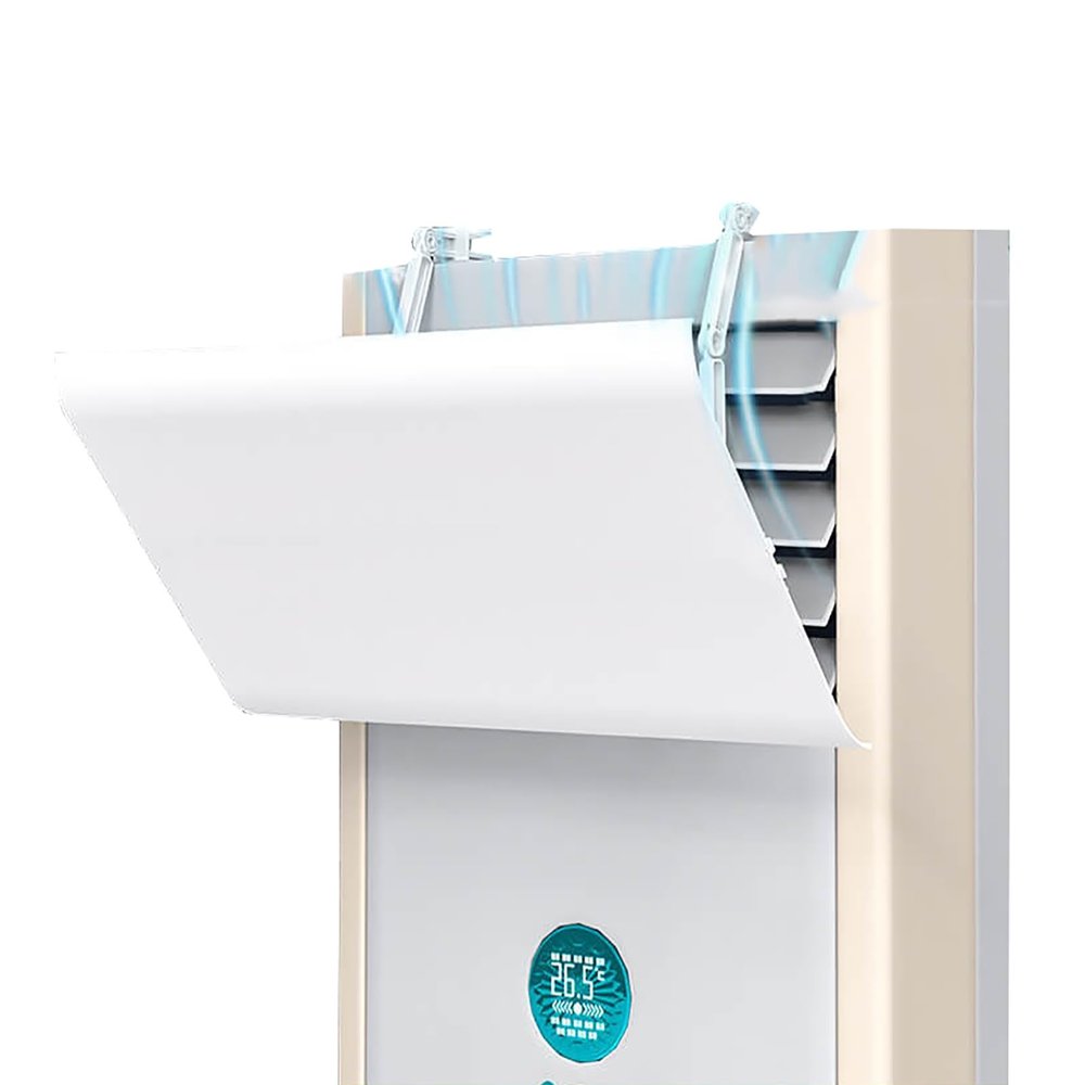 MKYOKO Standing Air Conditioner, Air Deflector, Portable, Air Conditioning Vent Deflector, Vent Diverter, Helps Wind Baffle and Direction, Anti-Condensation (Size : 60x30cm/23x11inch)