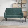 FAMIROSA Bench Dark Green 42.5"x31.1"x31.1" Velvet,Weight:31.53lbs,351416 view 1