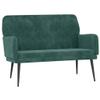FAMIROSA Bench Dark Green 42.5"x31.1"x31.1" Velvet,Weight:31.53lbs,351416 view 2