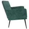 FAMIROSA Bench Dark Green 42.5"x31.1"x31.1" Velvet,Weight:31.53lbs,351416 view 4