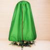 Upright Christmas Tree Storage Bag, Holiday Tree Cover for Christmas Trees or Topiary Trees with Drawstring Zipper and Carry Handles Vertical Xmas Storage Bag Containers(Green 89x190cm) view 4