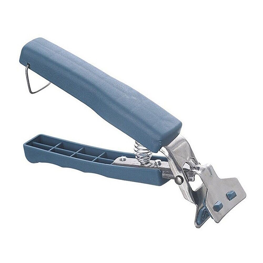 Baddie Multifunctional Anti-scalding Set Silicone Handle Hot Dish Plate Bowl Clip Tongs Take Bowl Clip Tray Device Insulation Mat (Single with silicone bowl remover dark blue)