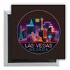 Las Vegas Nevada Design E Souvenir 2.5 x 2.5-Inch Fridge Magnet 2-Pack view 1