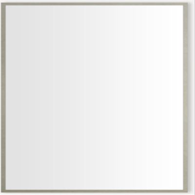 Robern CC2440D4TFTU Craft Series 23-1/4" x 39-3/8" Framed Single Door Medicine Cabinet with Soft Close Hinges and Electric Upgrade - Brushed Pewter