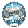 Beaver Creek Colorado Design B Souvenir Magnet 2-Inch view 1